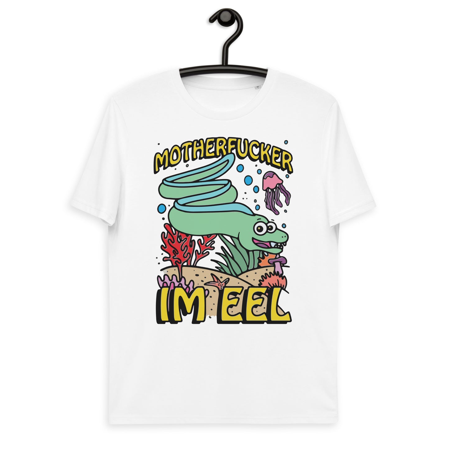 Hijo de puta soy anguila Camiseta unisex de algodón orgánico