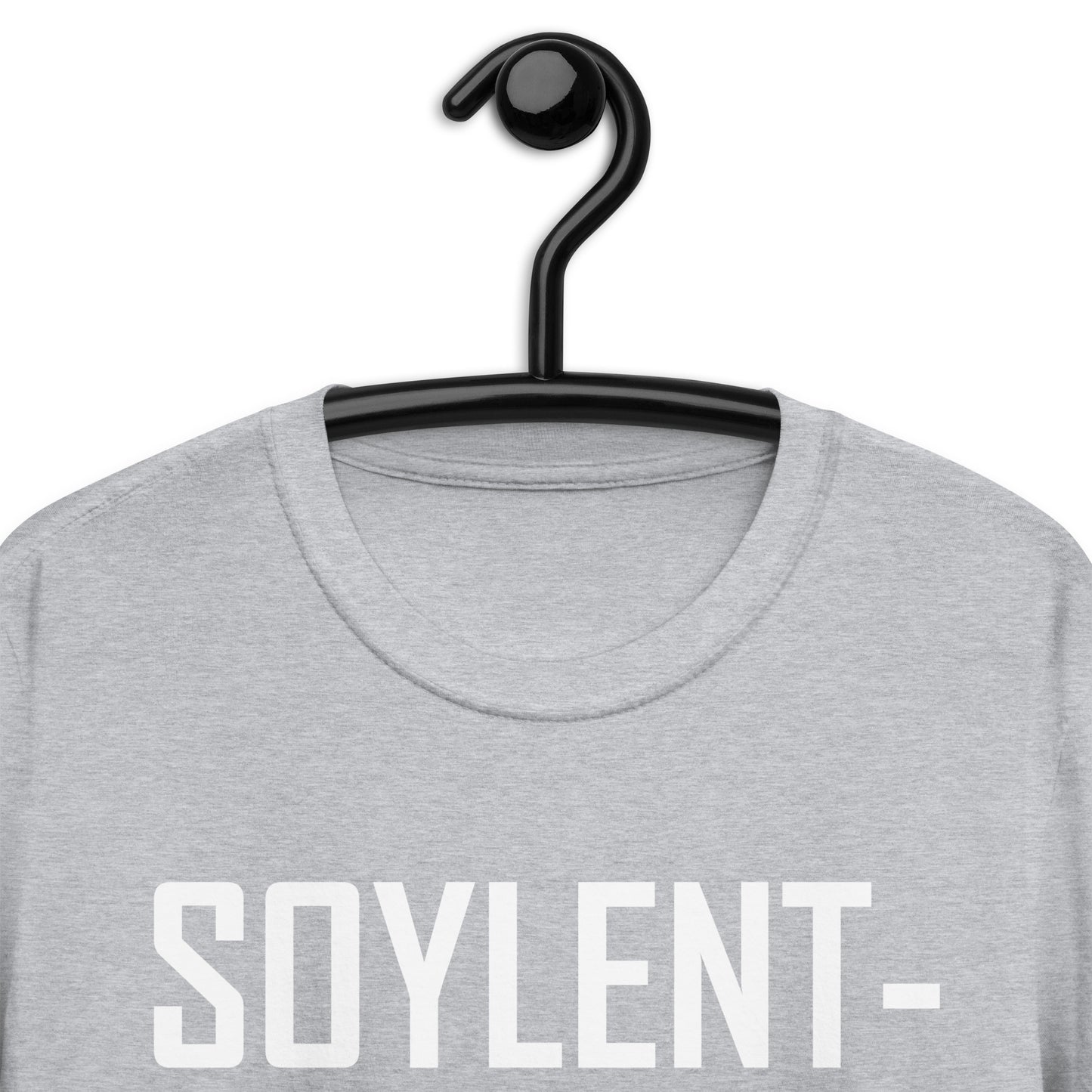 Soylent-Powered f*ck machine camiseta unisex de manga corta