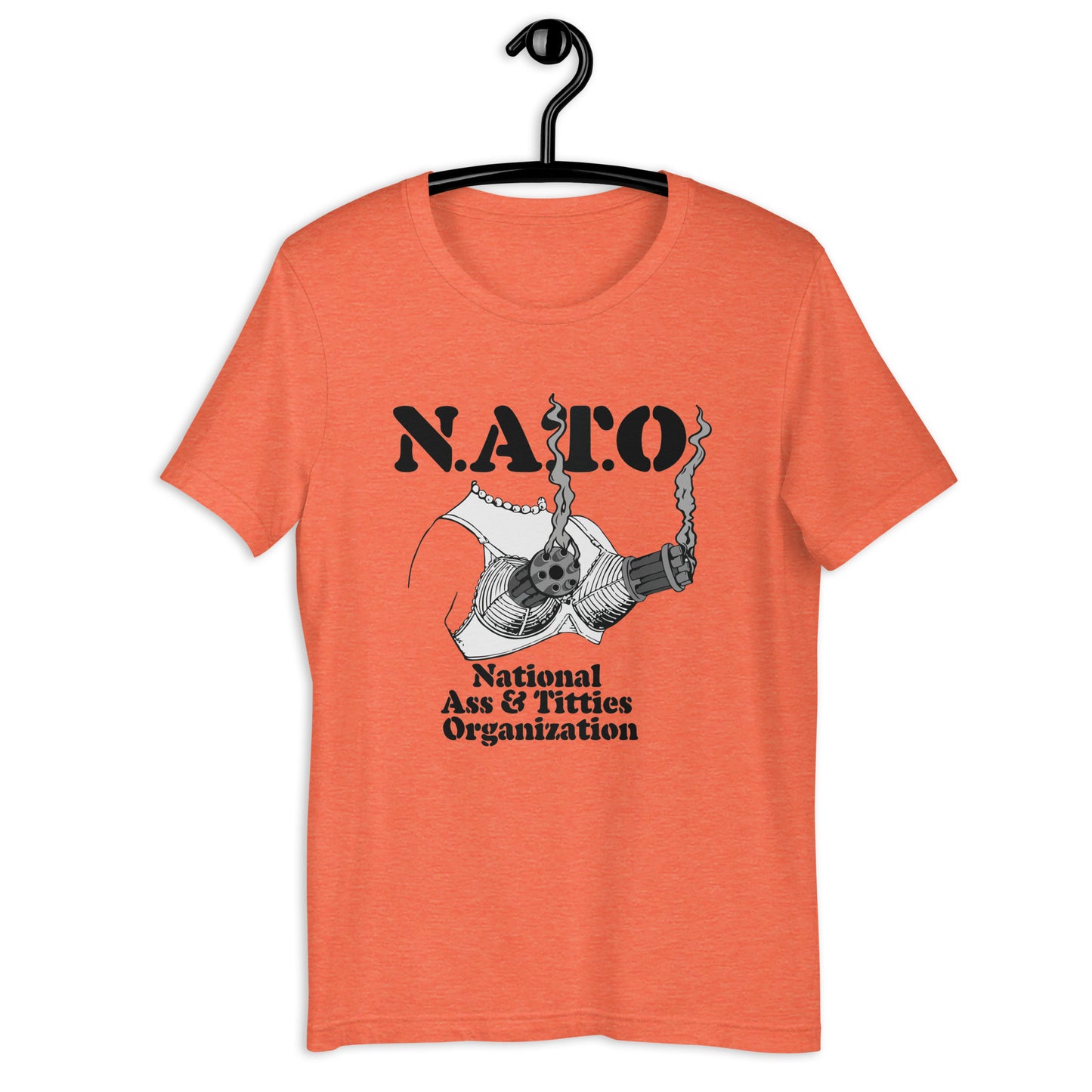 Camiseta unisex de la Organización Nacional de Culos y Titties (OTAN)