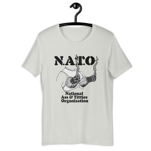 National Ass and Titties Organization (NATO) Unisex t-shirt