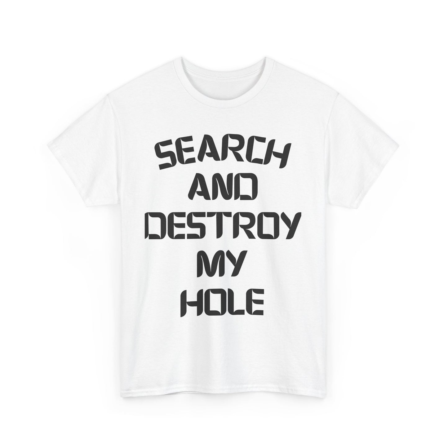 SEARCH AND DESTROY MY HOLE SHIRT