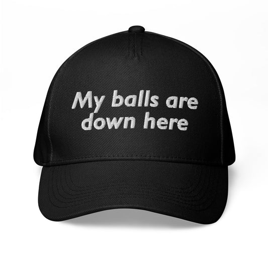 My Balls Are Down Here. Hat