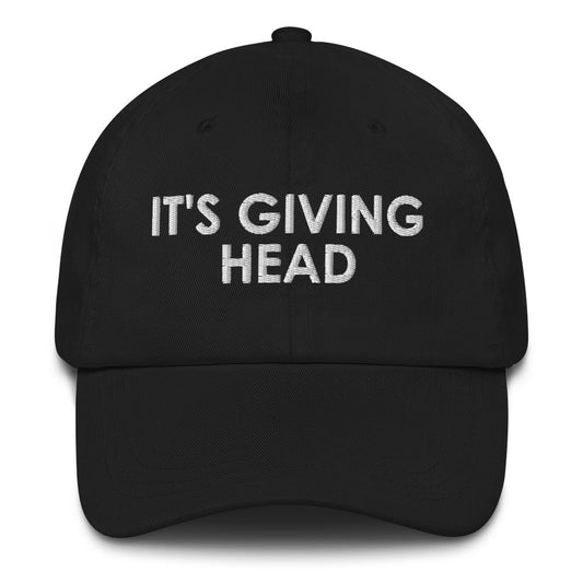IT'S GIVING A HEAD Dad hat