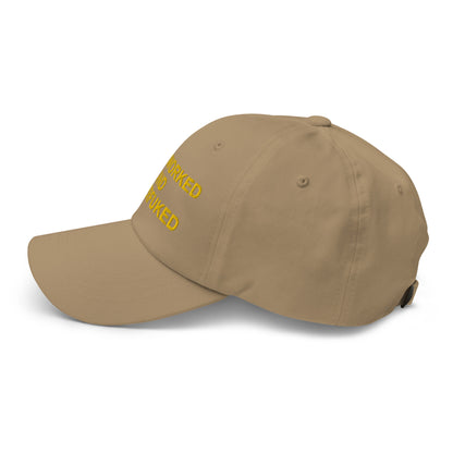 OVERWORKED AND UNDERFUCKED Dad hat