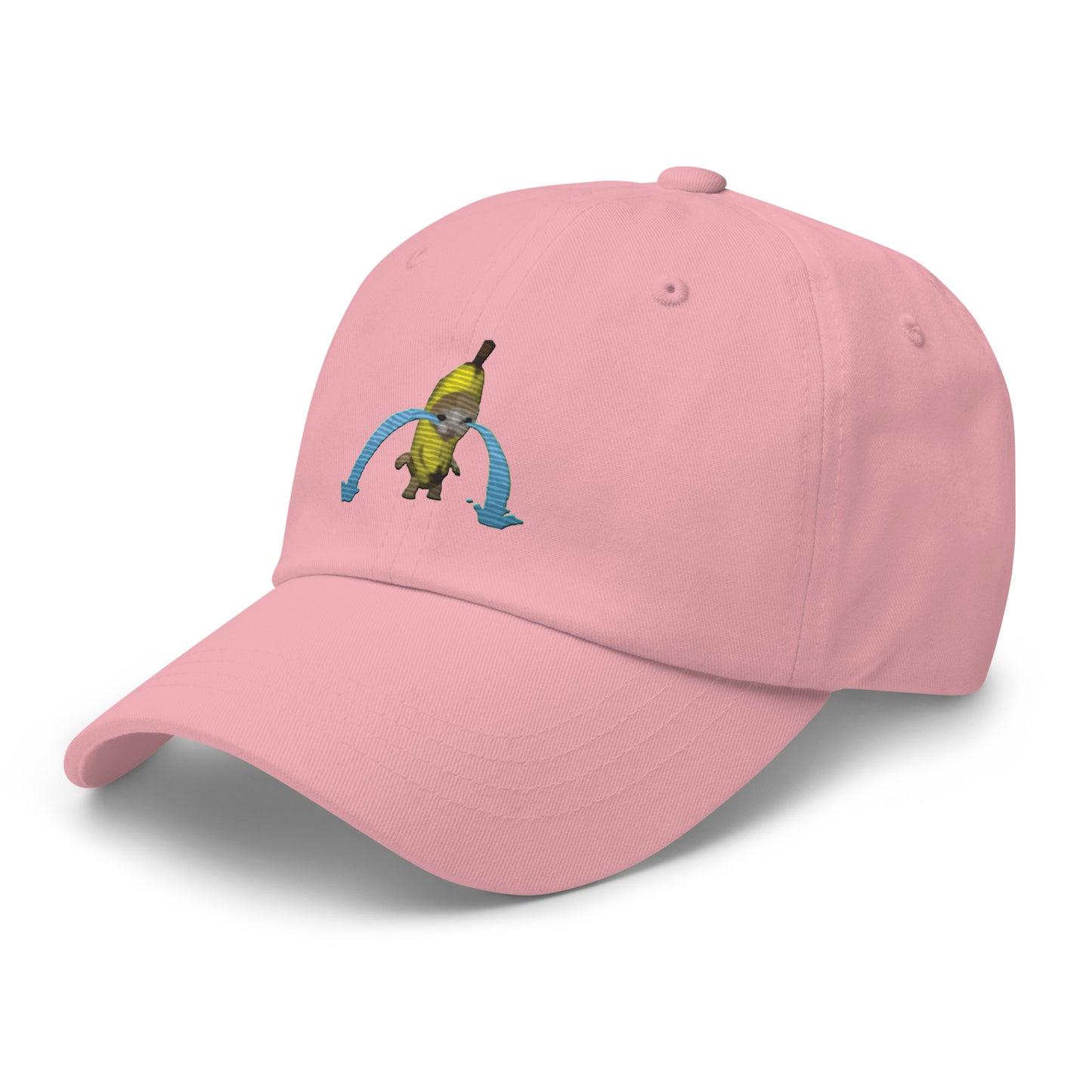 Crying banana Cat Meme, Popular Internet Meme Dad hat