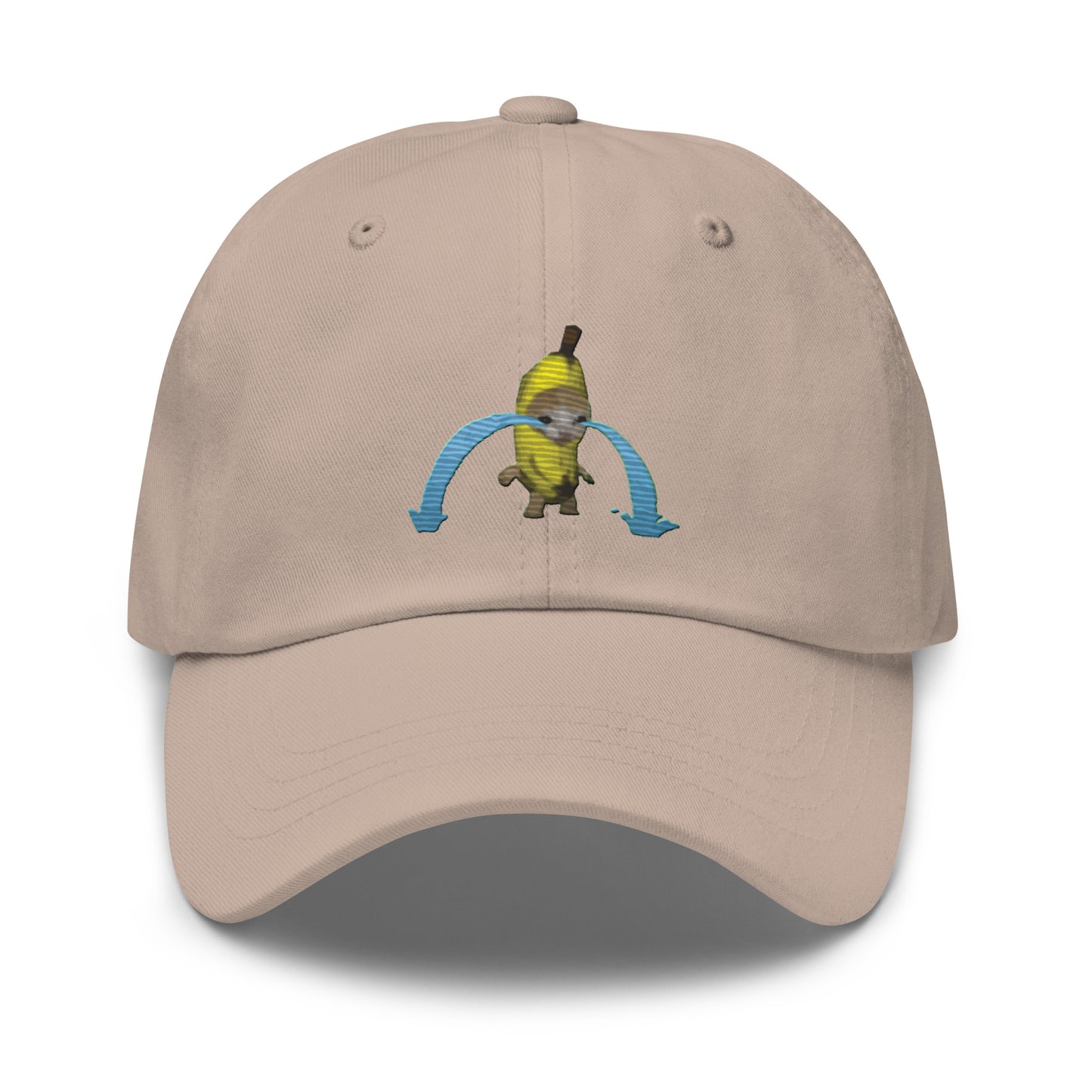 Crying banana Cat Meme, Popular Internet Meme Dad hat