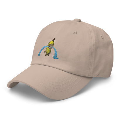 Crying banana Cat Meme, Popular Internet Meme Dad hat