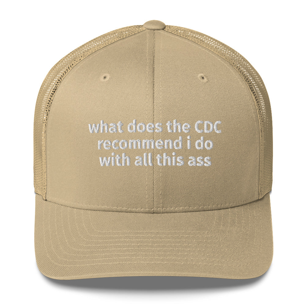what does the CDC recommend i doTrucker Cap Hat