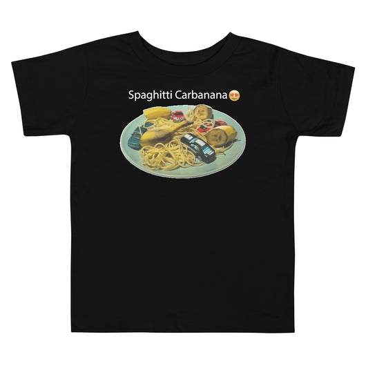 Spaghitti Carbanana Toddler Short Sleeve Tee