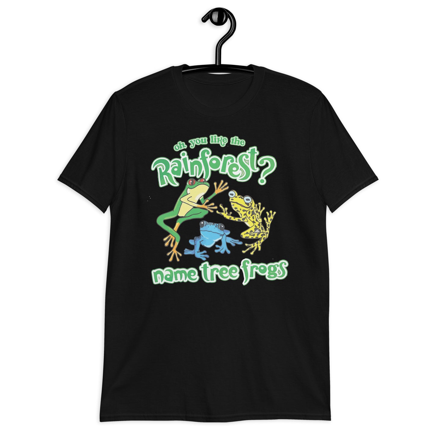 ¿Te gusta la selva tropical? Nombra ranas arborícolas. Camiseta