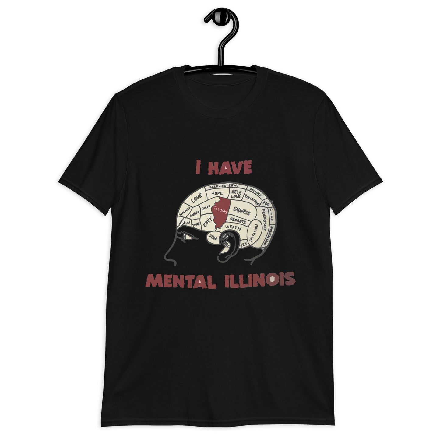 I Have Mental Illinois Unisex T-Shirt