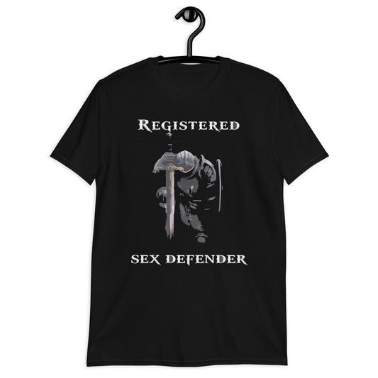 Registered Sex Defender. Short-Sleeve Unisex T-Shirt