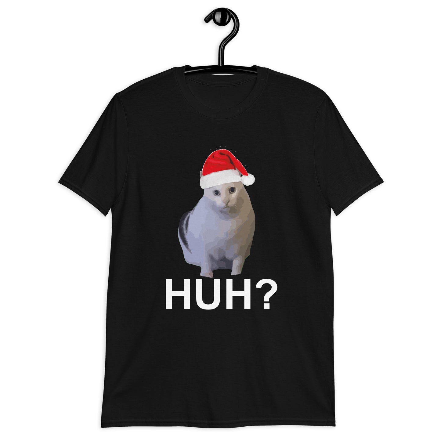 HUH! cat meme Short-Sleeve Unisex T-Shirt