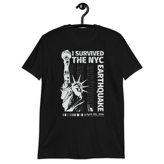 I Survived The NYC Earthquake April 5th 2024 Short-Sleeve Unisex T-Shirt