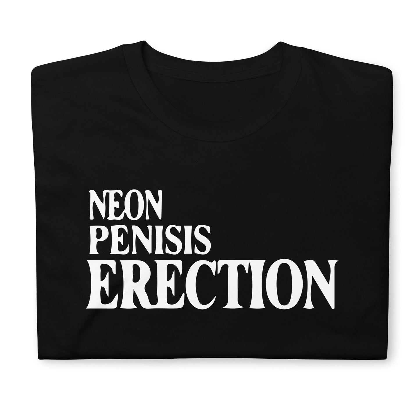 Neon Penisis Erection Short-Sleeve Unisex T-Shirt