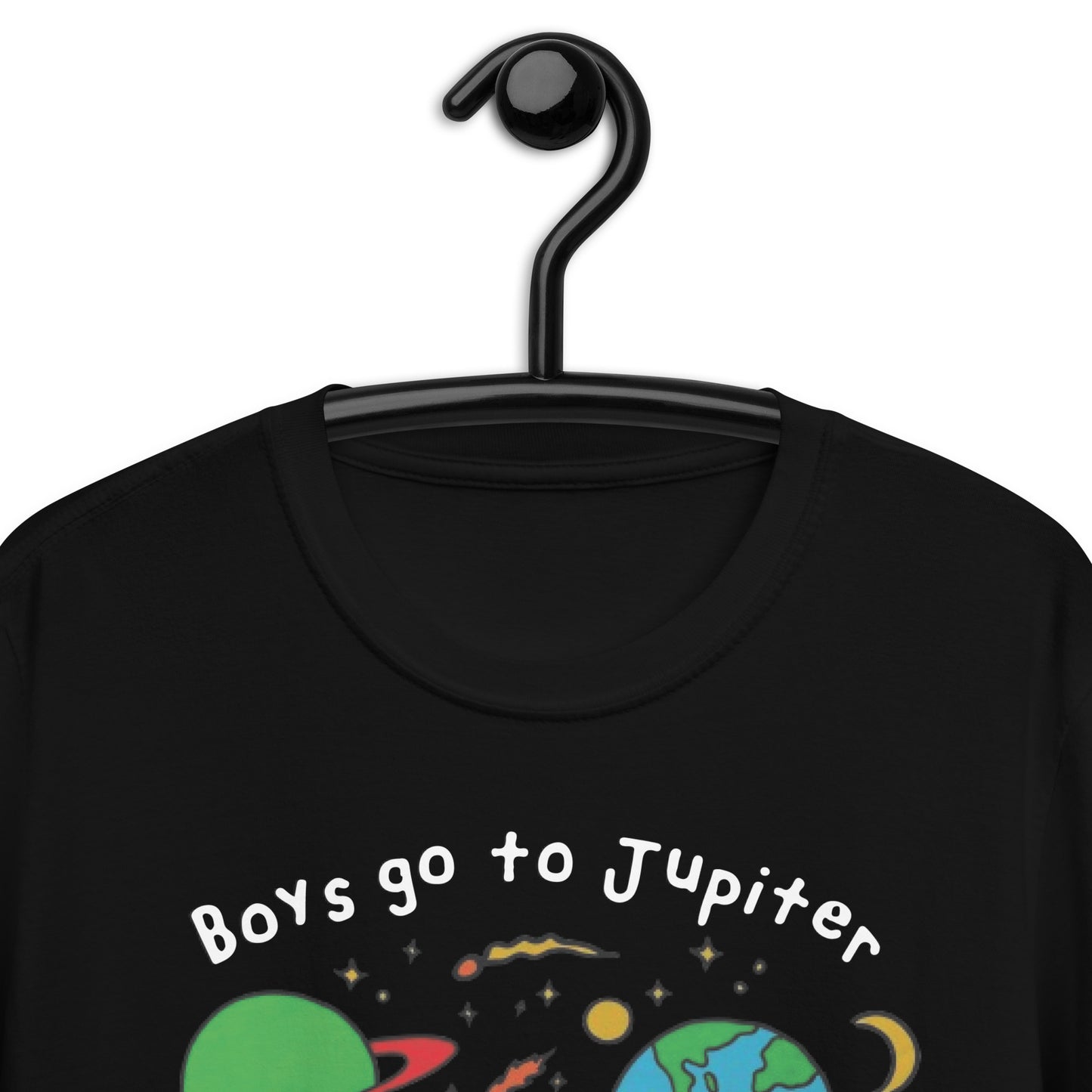 Boys Go To Jupiter to Eat More Soup With Her. Short-Sleeve Unisex T-Shirt