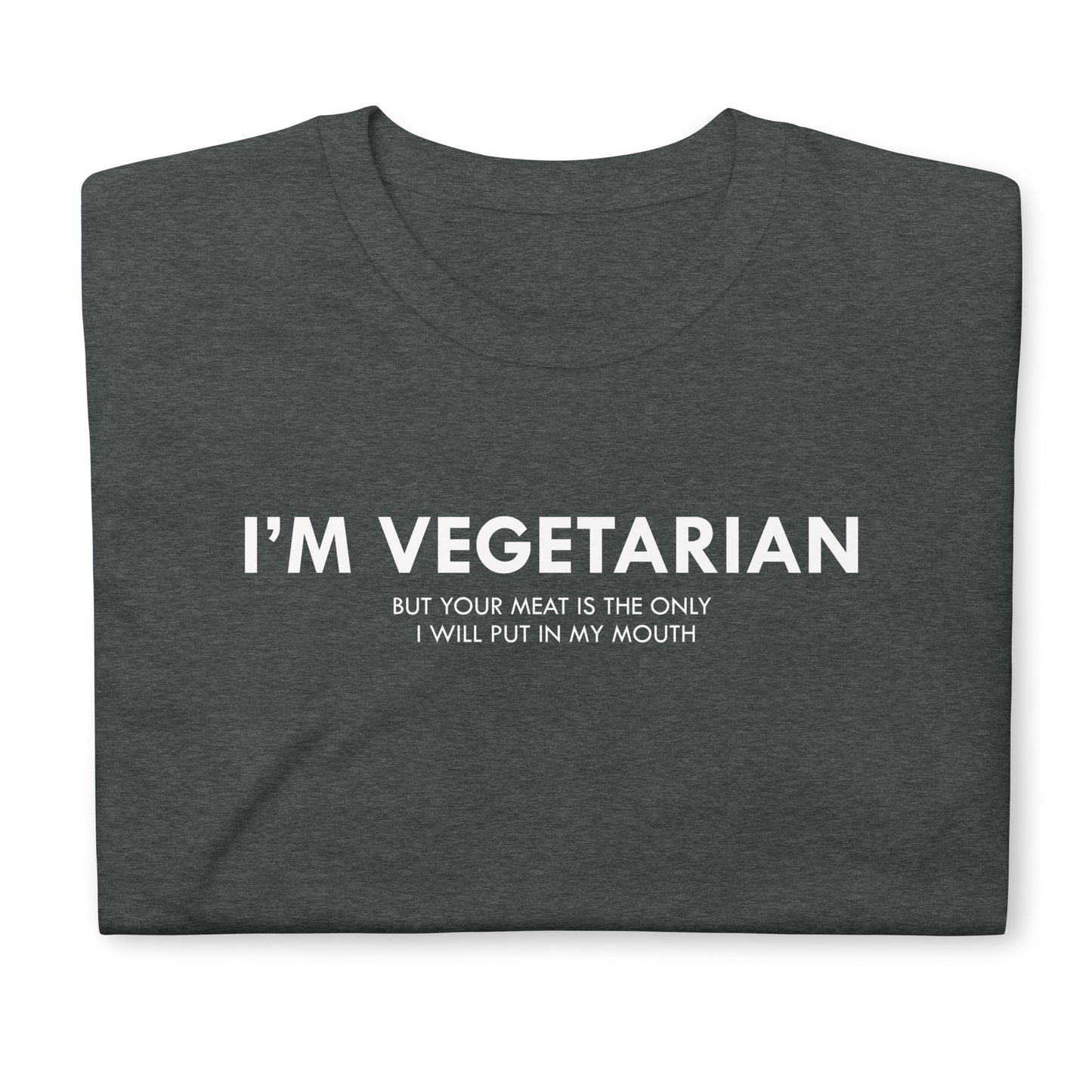 I’M VEGETARIAN Short-Sleeve Unisex T-Shirt