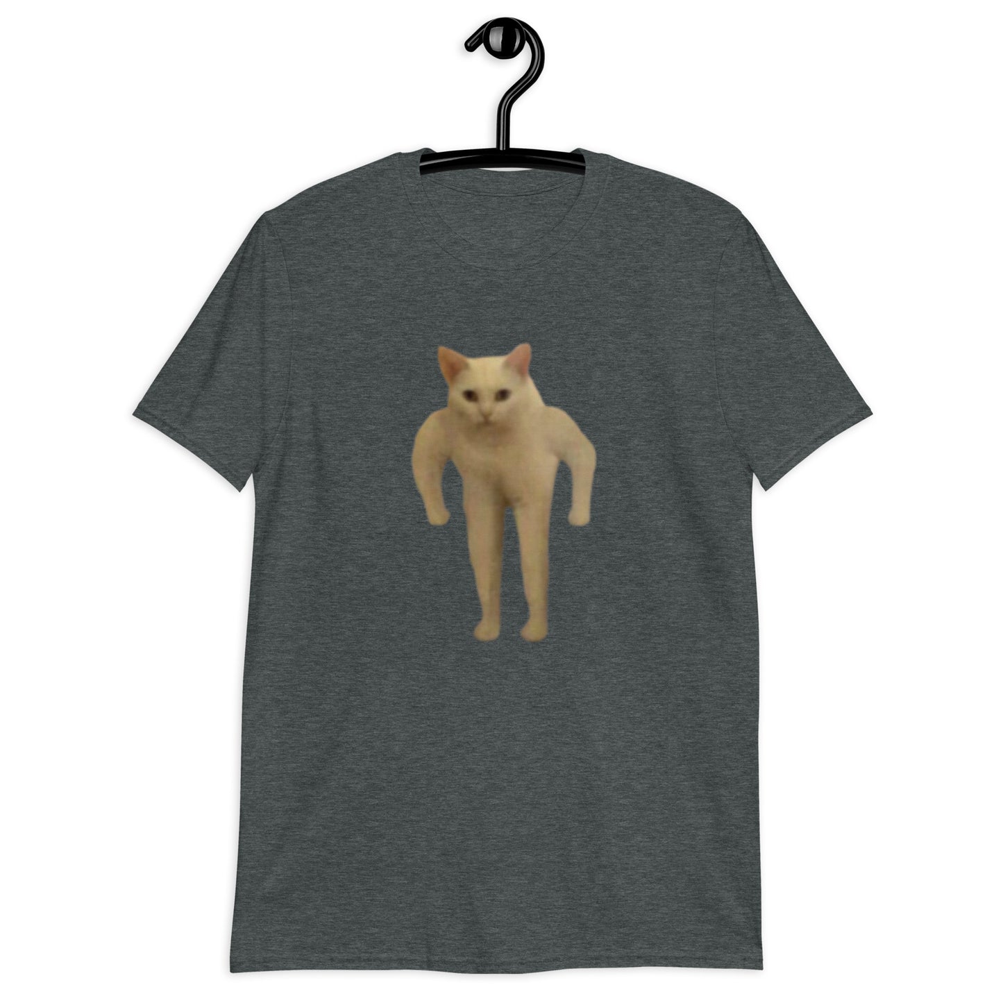 buff half cat meme Popular Internet Meme funny meme Cat meme Short-Sleeve Unisex T-Shirt