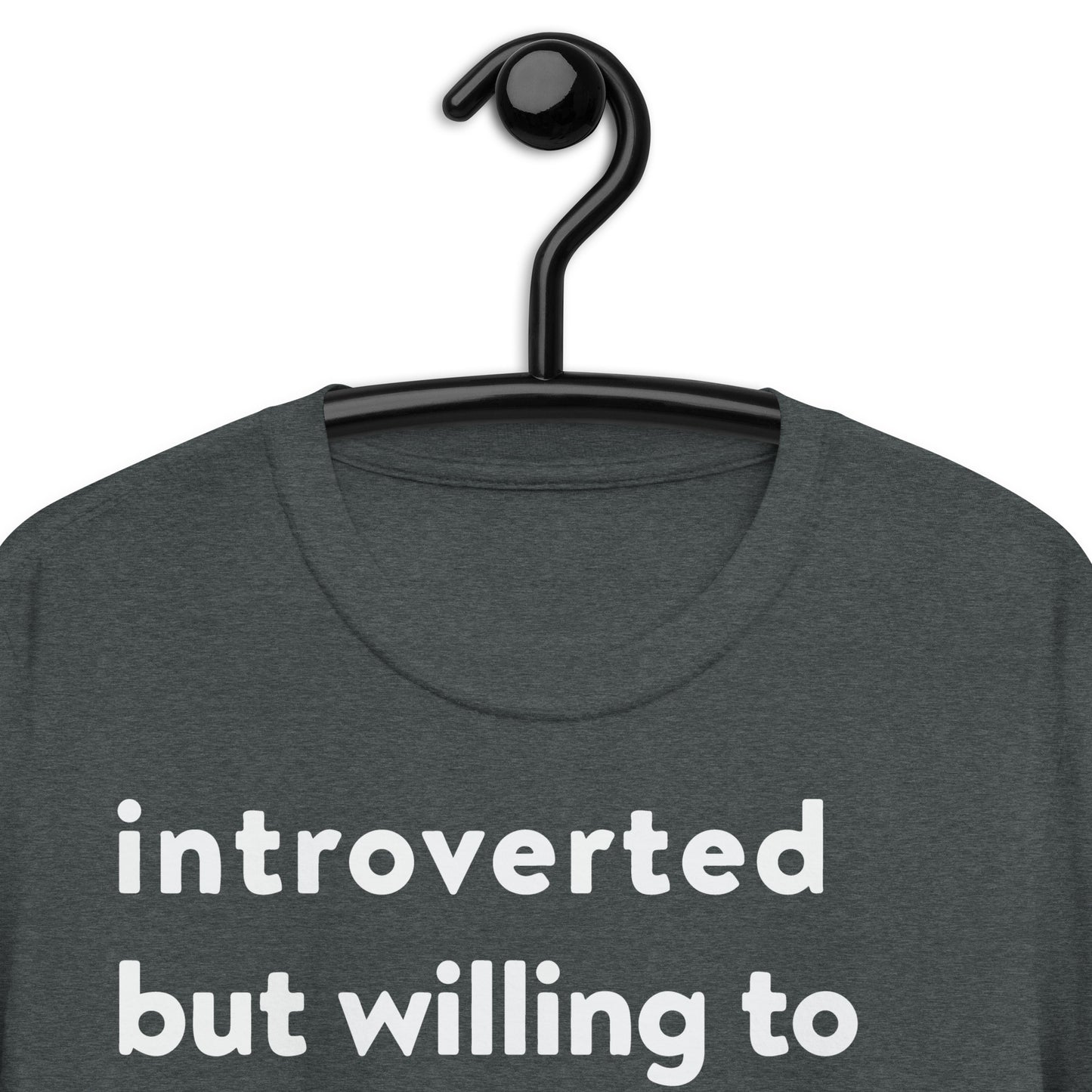 Introverted But Willing To Discuss The JFK Assassination Short-Sleeve Unisex T-Shirt