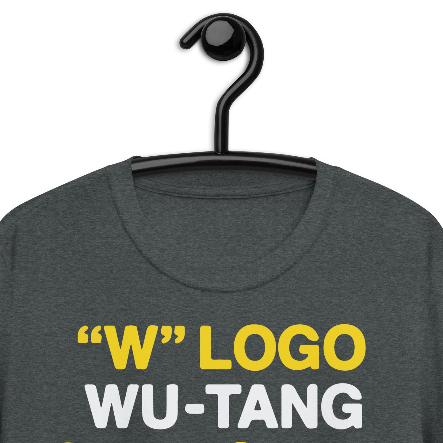 Camiseta unisex de manga corta con logotipo "W" Wu Tang Clan