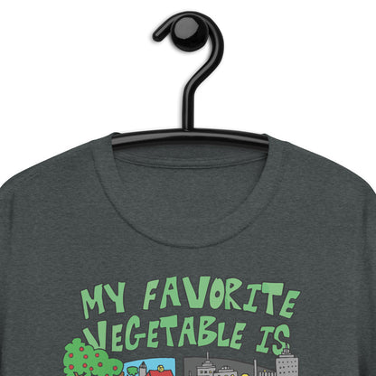 My Favorite Vegetable Is Getting My Dick Sucked. Short-Sleeve Unisex T-Shirt