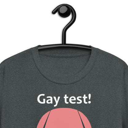 Gay Test If You See Spider-man I’ve Got Bad News For You Short-Sleeve Unisex T-Shirt