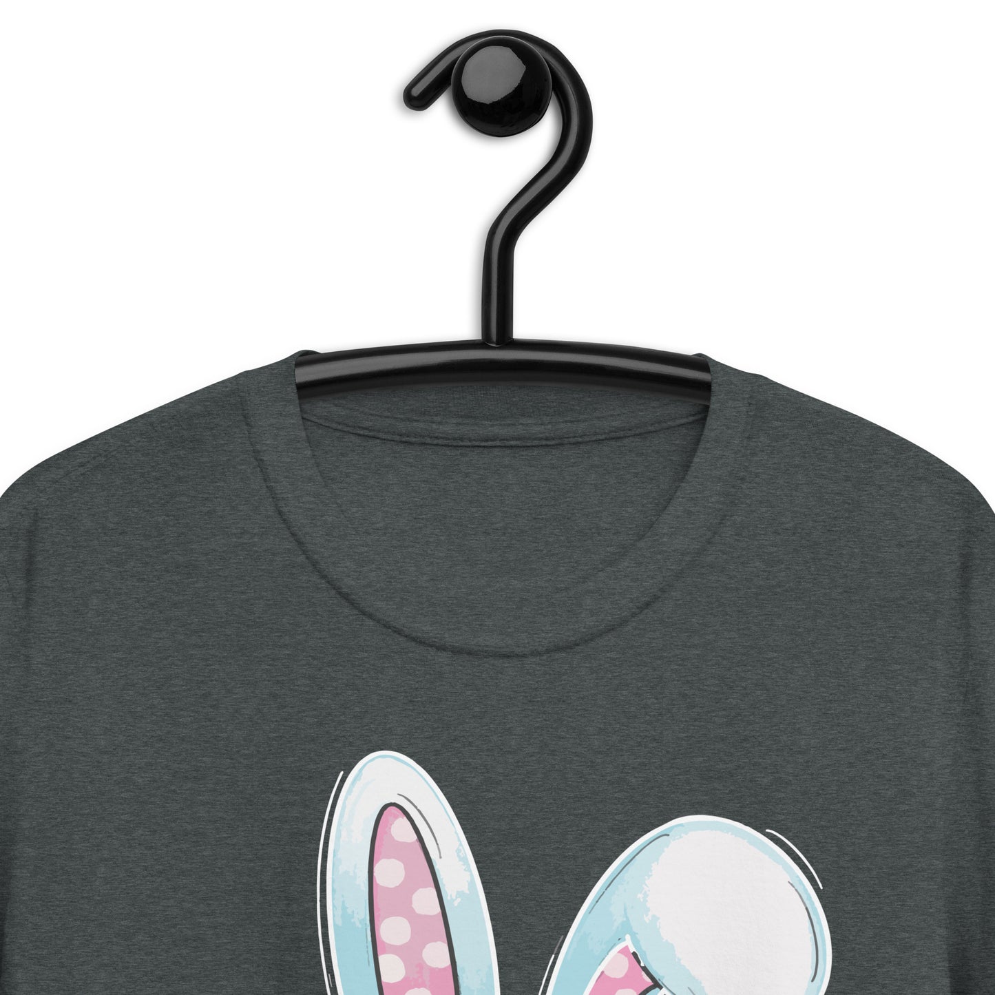 Teacher Bunny Reading Teacher Easter Spring Short-Sleeve Unisex T-Shirt