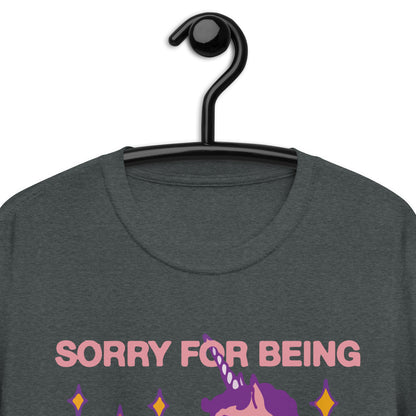 Sorry For Being Horny On Mane Short-Sleeve Unisex T-Shirt