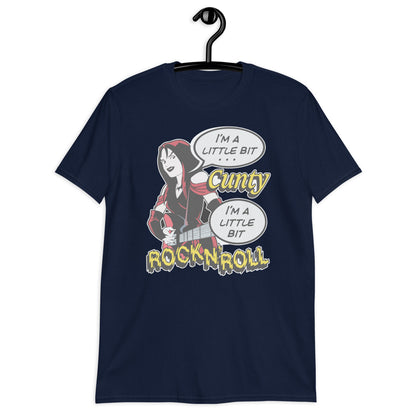 Soy un poco cunty, soy un poco rock n' roll. Camiseta unisex de manga corta