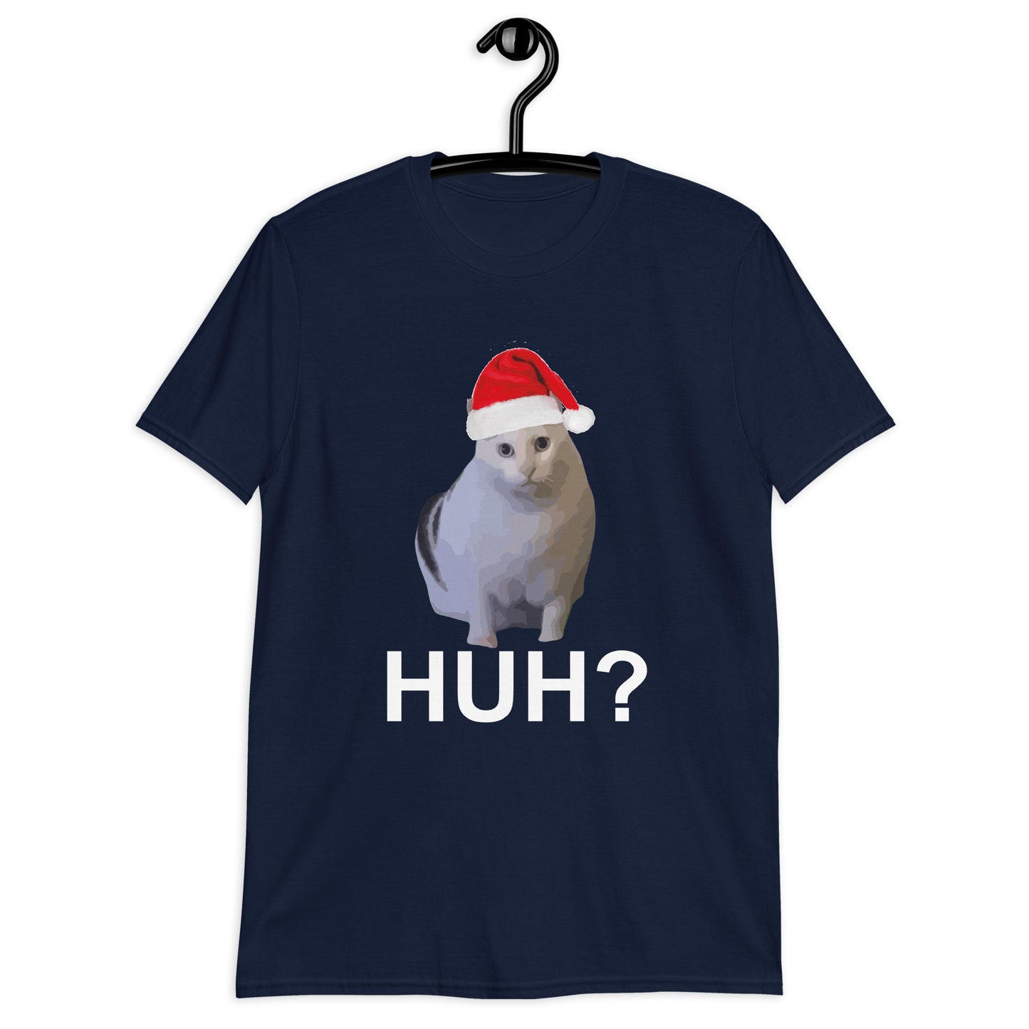 HUH! cat meme Short-Sleeve Unisex T-Shirt