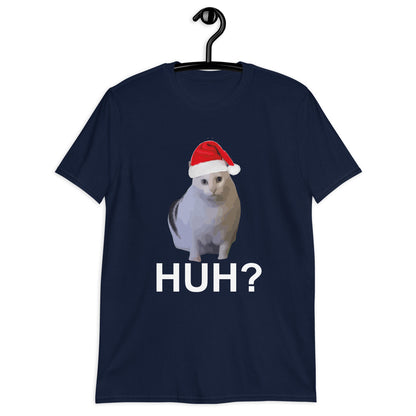 HUH! cat meme Short-Sleeve Unisex T-Shirt