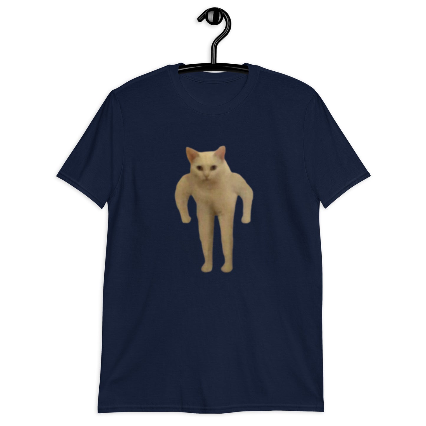 buff half cat meme Popular Internet Meme funny meme Cat meme Short-Sleeve Unisex T-Shirt