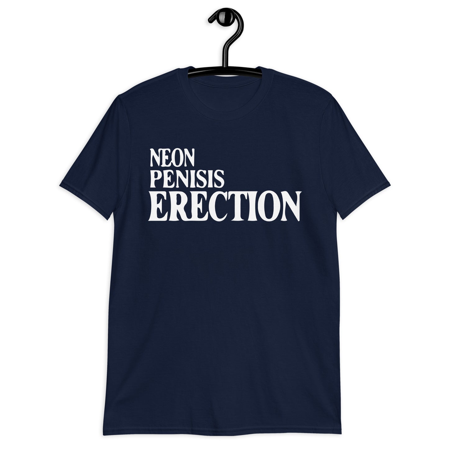 Neon Penisis Erection Short-Sleeve Unisex T-Shirt