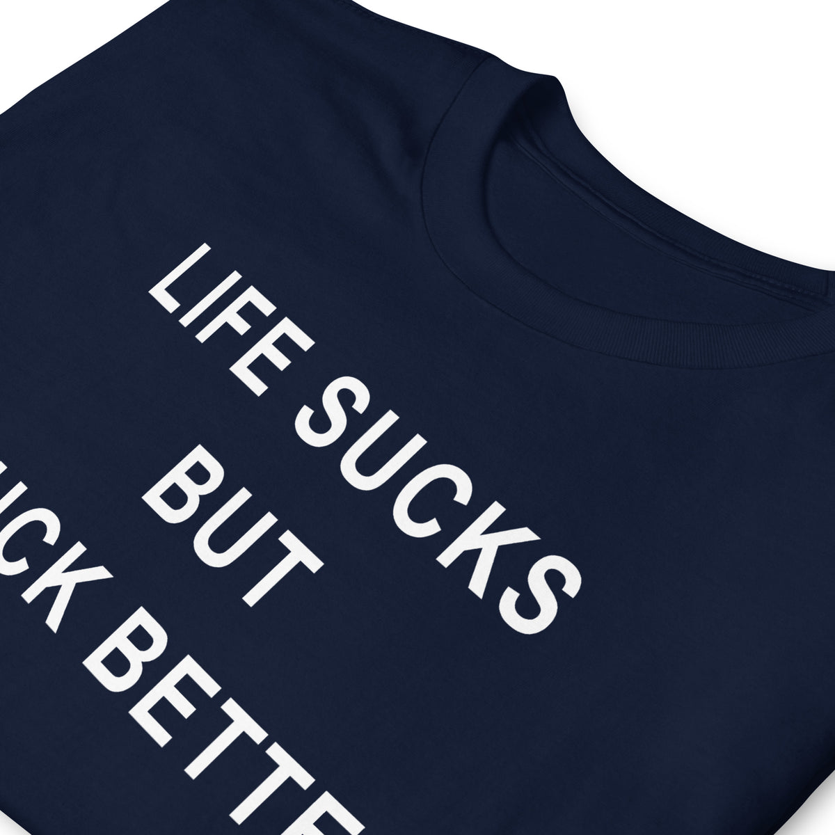 Camiseta Y2K 'Life Sucks But I Suck Better' | Estética Trendy Y Vintage Para Looks Modernos