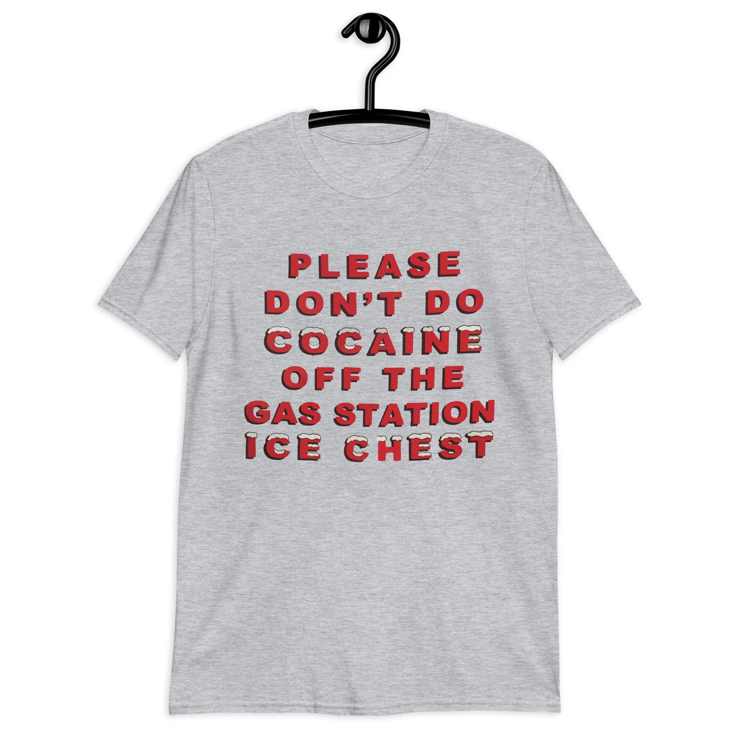 Por favor, no consumas cocaína. Camiseta