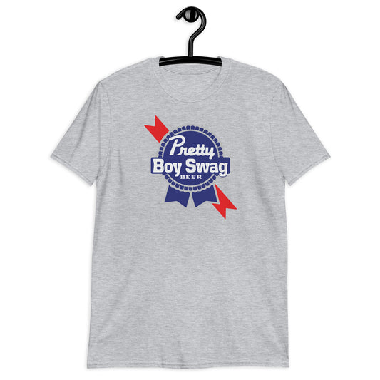 Pretty Boy Swag Beer. Short-Sleeve Unisex T-Shirt