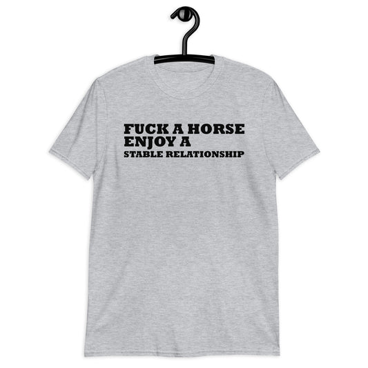 FUCK A HORSE Short-Sleeve Unisex T-Shirt