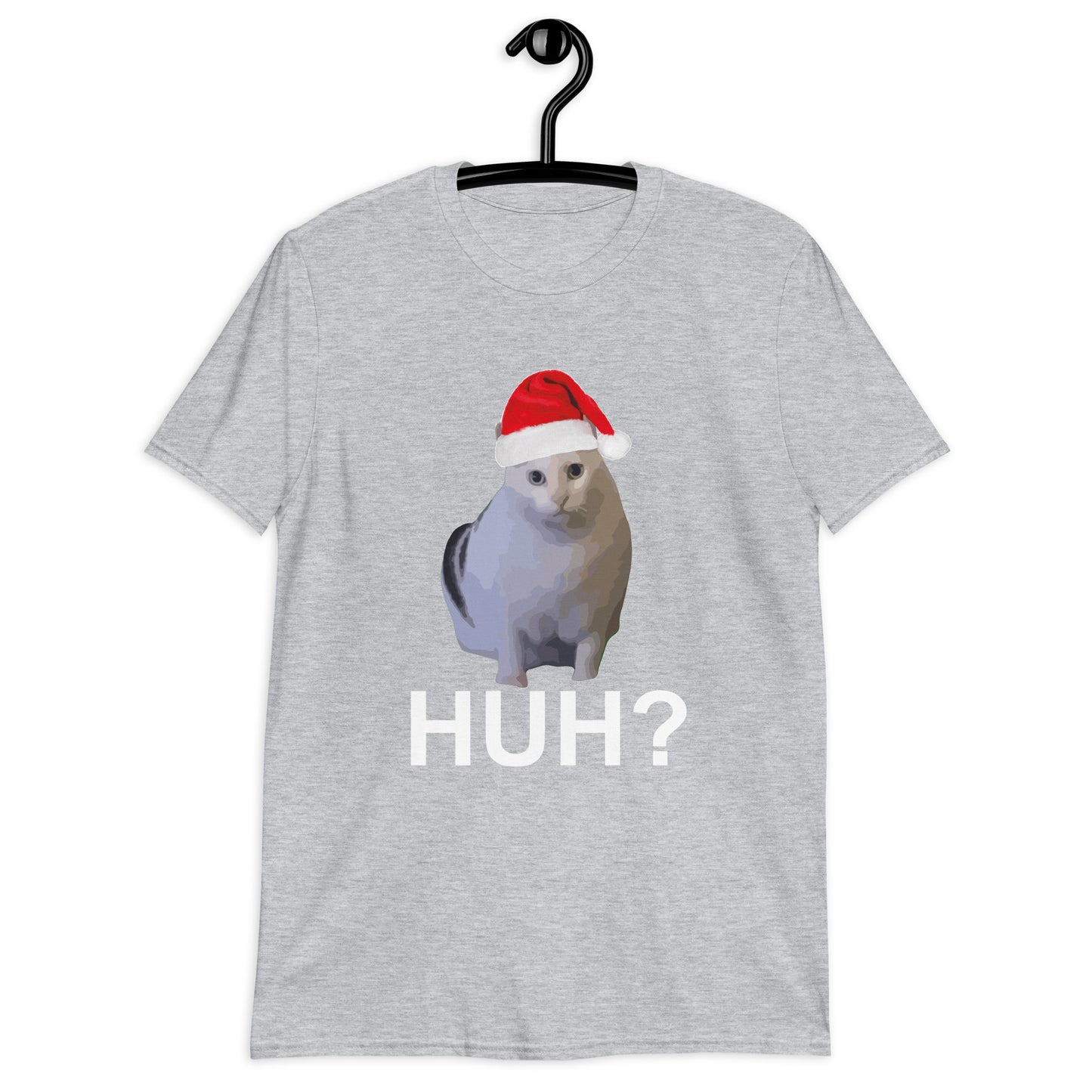 HUH! cat meme Short-Sleeve Unisex T-Shirt