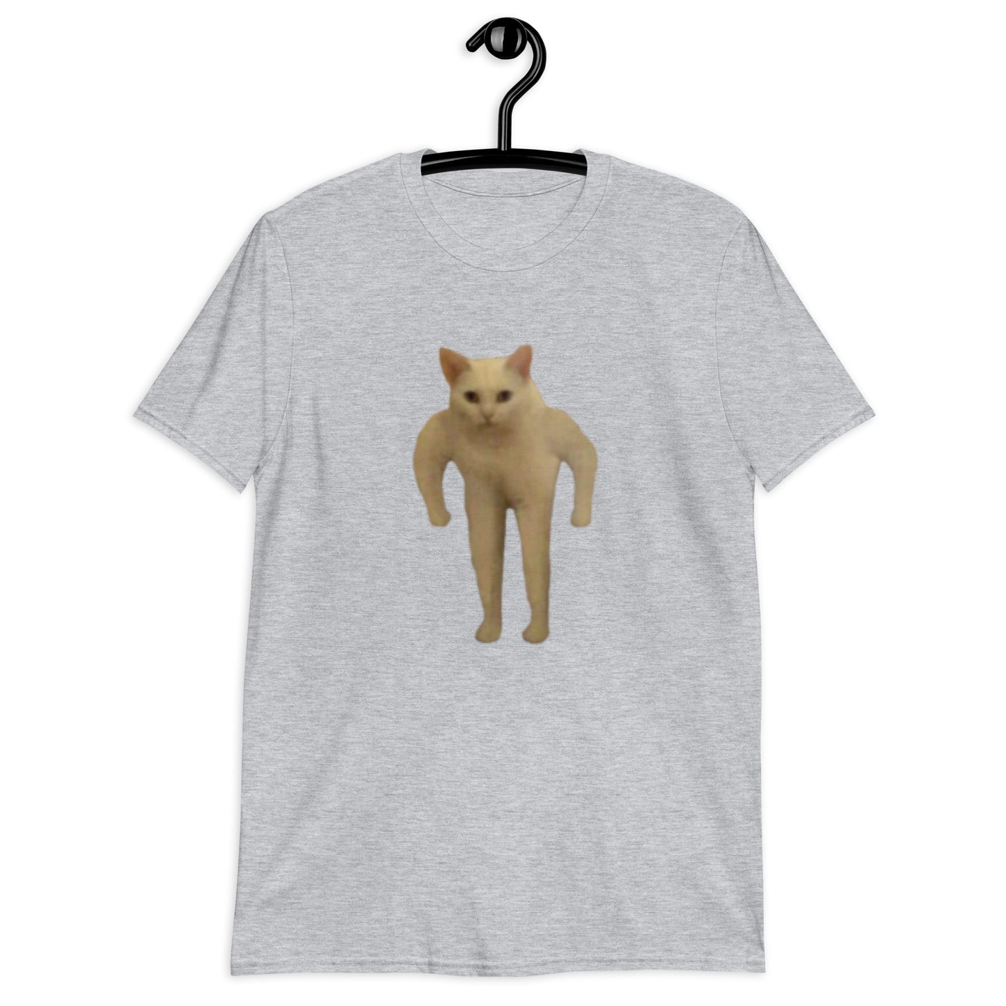 buff half cat meme Popular Internet Meme funny meme Cat meme Short-Sleeve Unisex T-Shirt