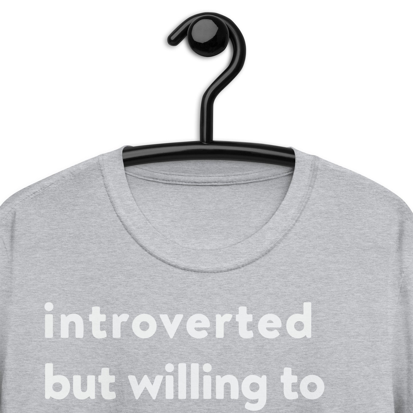 Introverted But Willing To Discuss The JFK Assassination Short-Sleeve Unisex T-Shirt