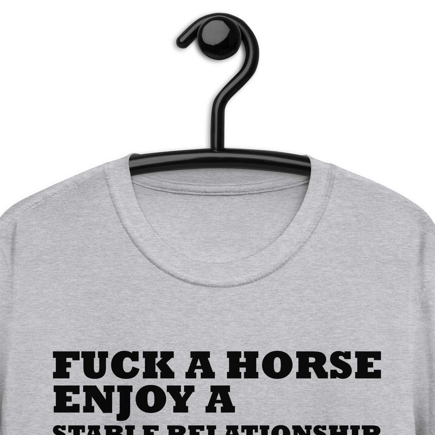 FUCK A HORSE Short-Sleeve Unisex T-Shirt