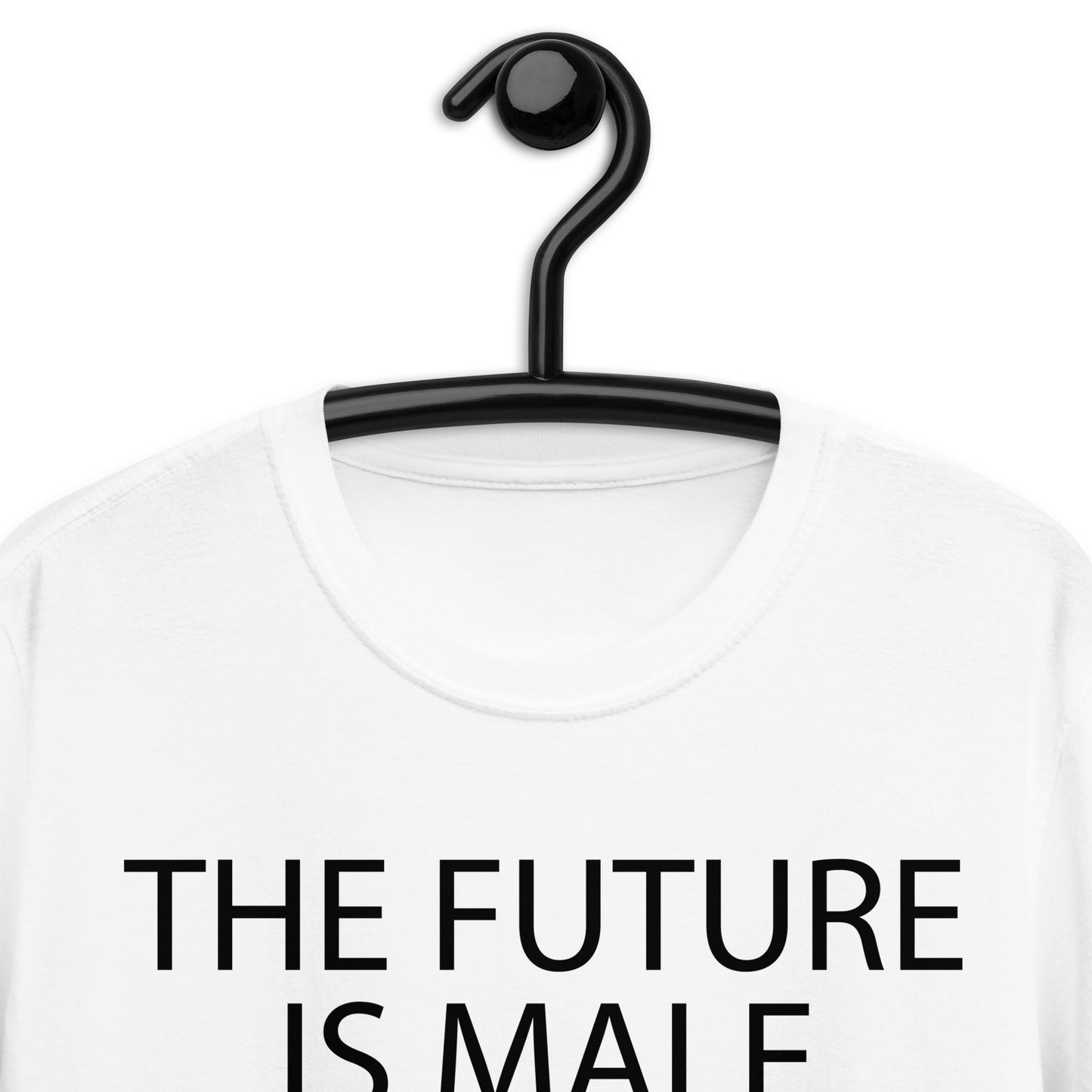 Camiseta El futuro es masculino (control de natalidad)