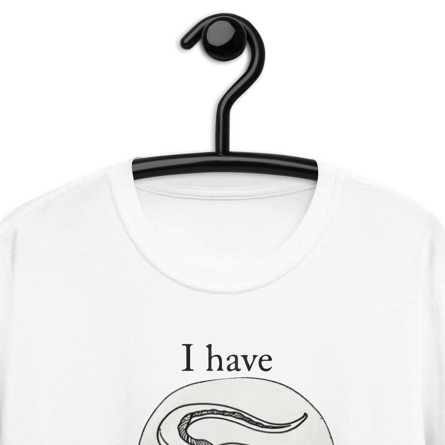 I Have Mental Eelness white Short-Sleeve Unisex T-Shirt