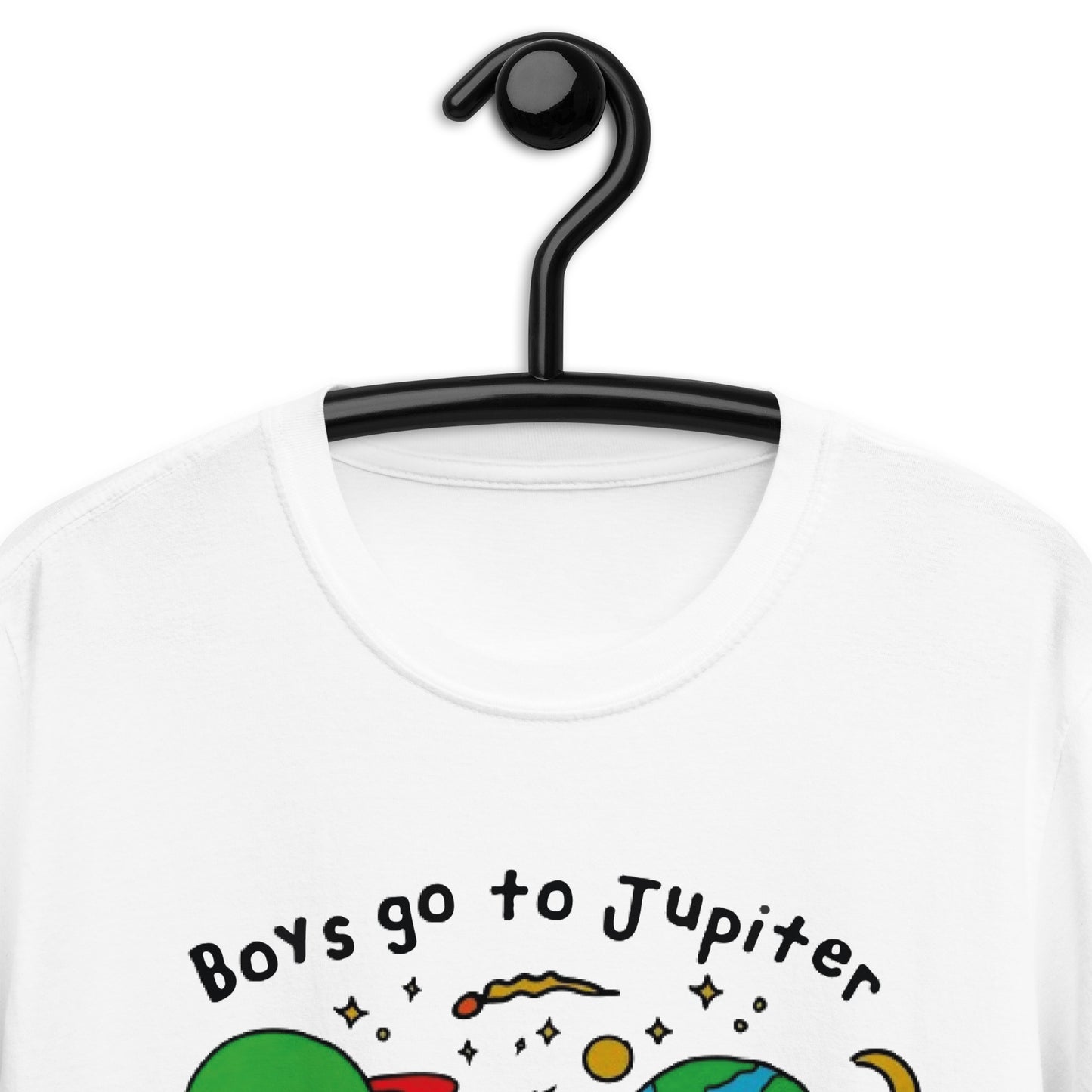 Boys Go To Jupiter to Eat More Soup With Her. Short-Sleeve Unisex T-Shirt