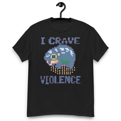 I Crave Violence Moo Deng Pixel Art Shirt