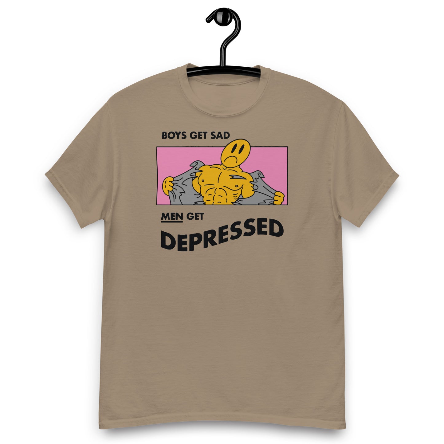 Boys Get Sad Men Get Depressed. shirt