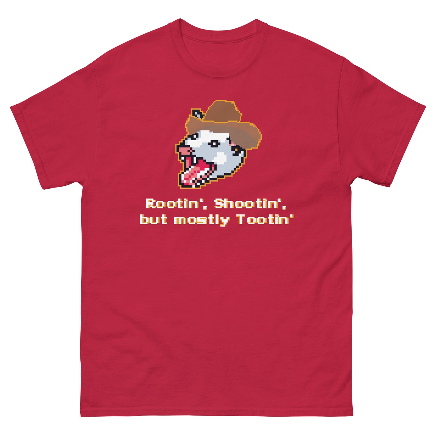 Rootin', Shootin', but mostly Tootin' shirt