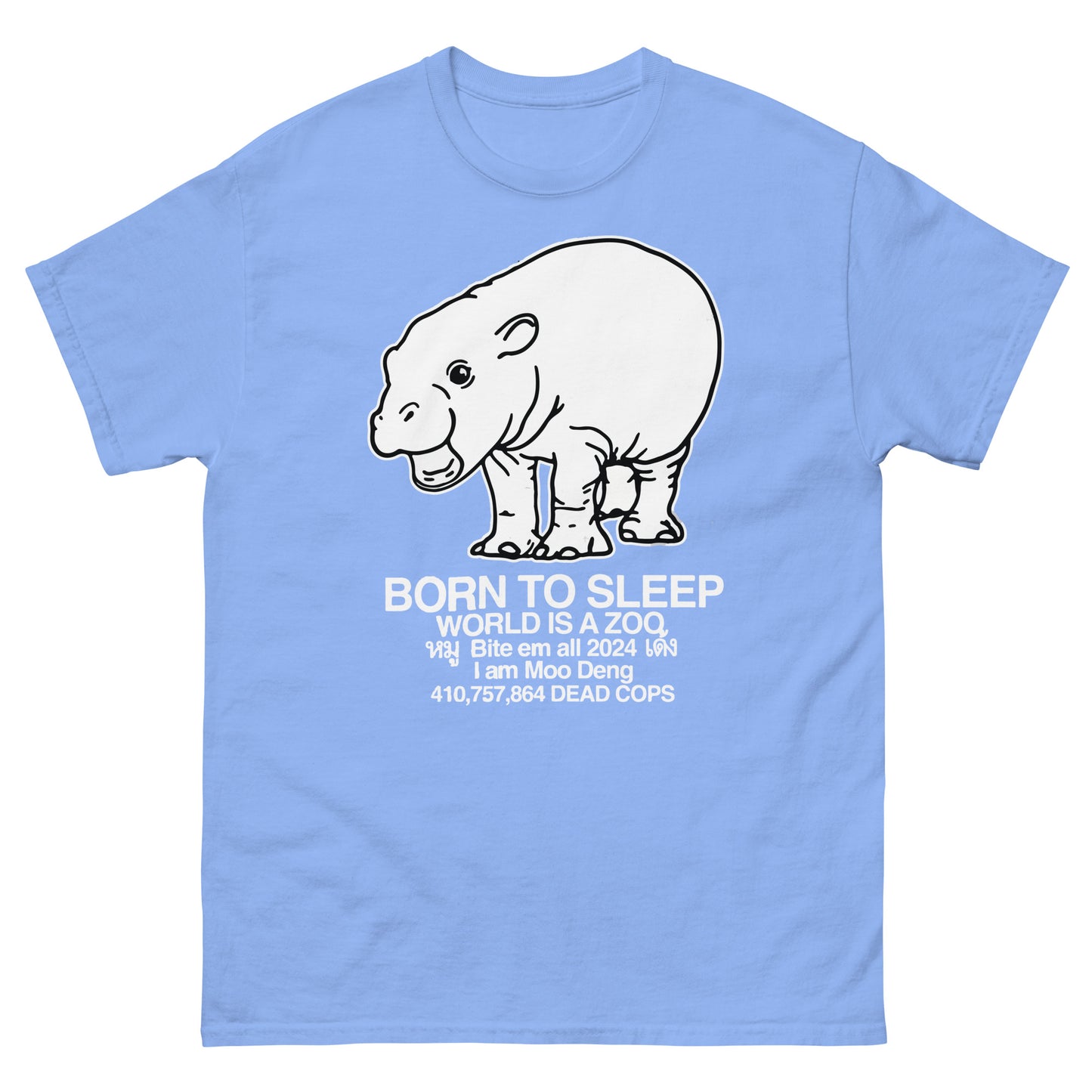 Moo Deng: Born to Sleep shirt