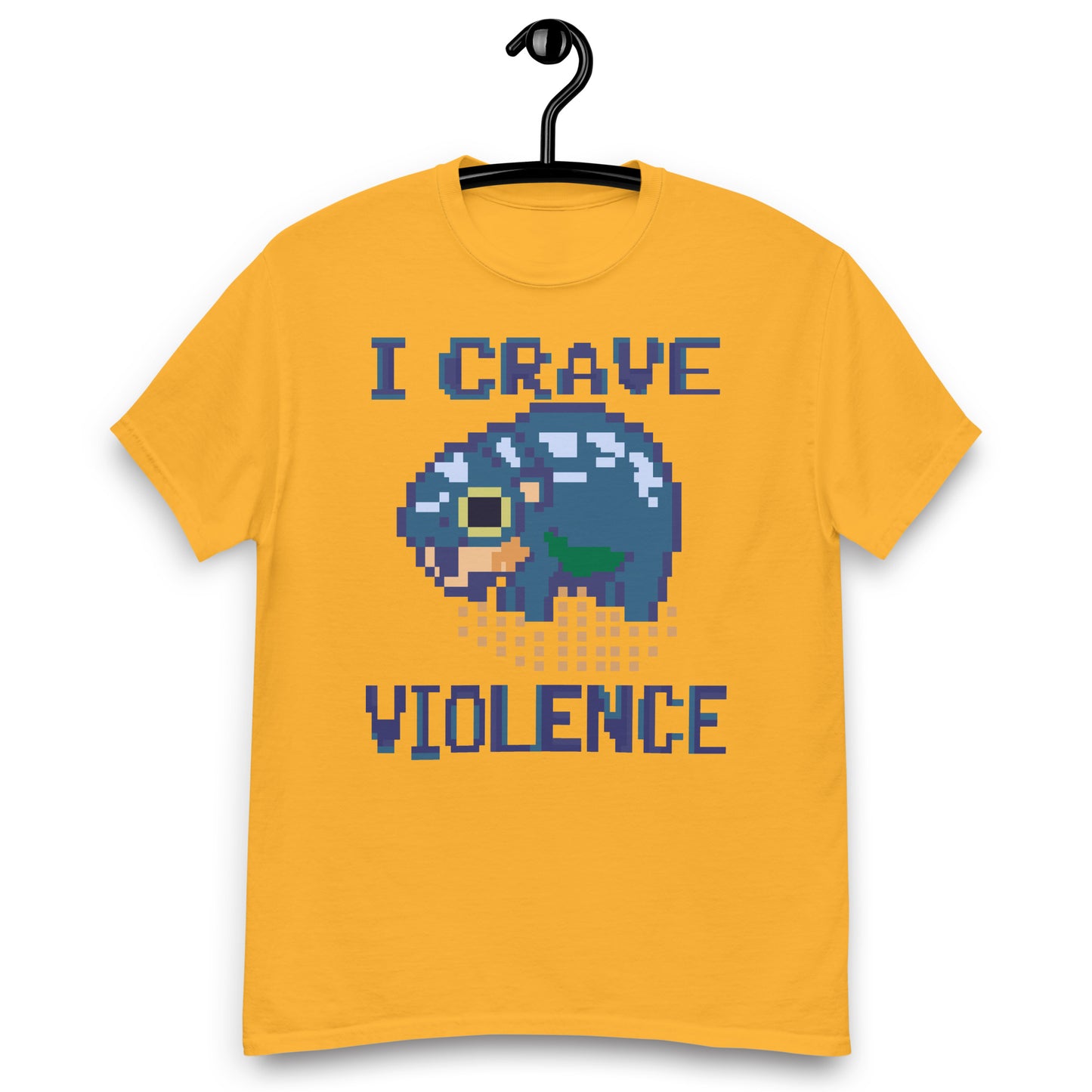 I Crave Violence Moo Deng Pixel Art Shirt