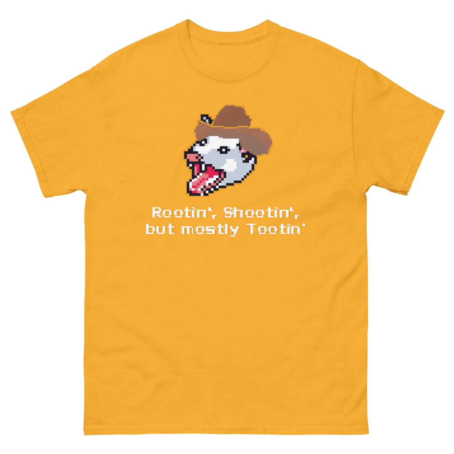 Rootin', Shootin', but mostly Tootin' shirt